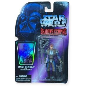 Star Wars Shadows of the Empire Dash Rendar Figure 1996